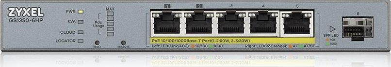 ZyXEL GS1350 (GS1350-6HP-EU0101F)