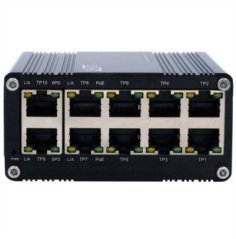 Exsys EX-62025PoE 10-portowy przemysłowy switch PoE mini niezarządzalny