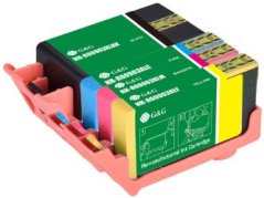 G&G XL-kartridże drukujące Sada 4 sztuk do HP 903XL/ 3HZ51AE