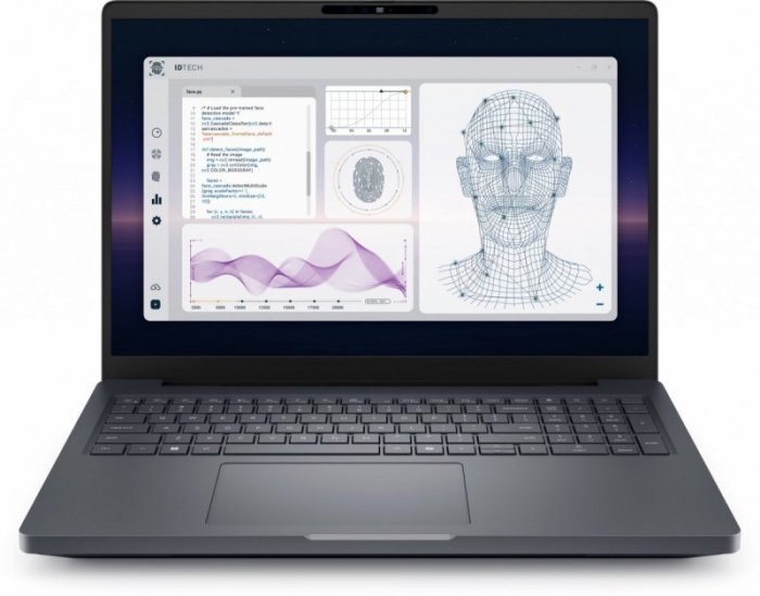 Dell Pro Max 16 Plus MB16250 Intel Core Ultra 7 265HX Mobilna stacja robocza 40,6 cm (16") Full HD+ 32 GB DDR5-SDRAM 1 TB SSD NVIDIA RTX PRO 2000 Blackwell Wi-Fi 7 (802.11be) Windows 11 Pro Angielski Čierny