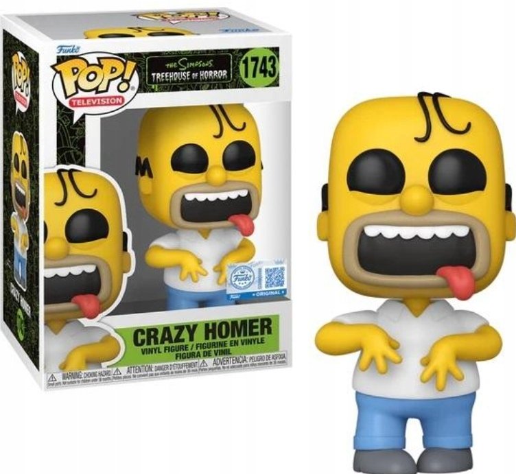 Funko Pop Vinyl Excl Simpsons TOH Homer