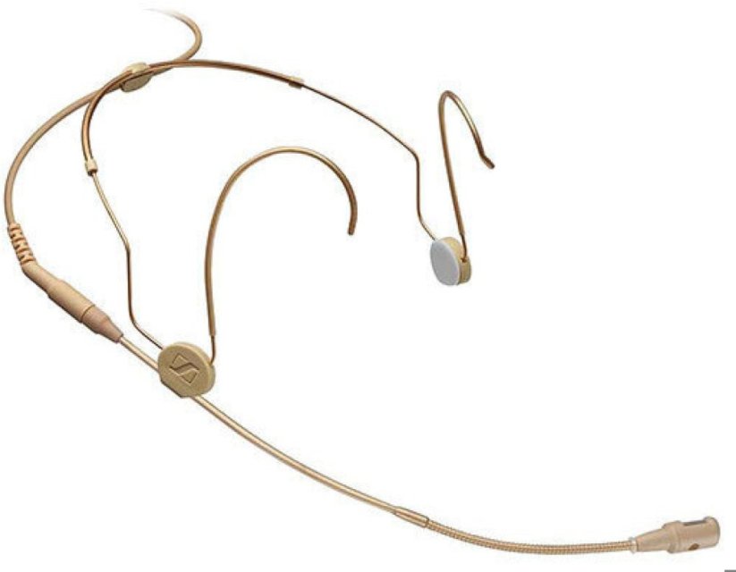 Sennheiser Sennheiser HSP 4-EW - Mikrofon nagłowny, pojemnościowy, kardioidalny, Béžový