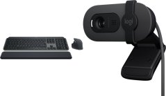 Logitech MX Keys S Combo Graphite (920-011614) + Brio 100 (960-001585)