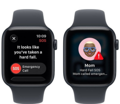 Apple Watch SE 3 GPS 40mm Midnight Alu Sport S/M Modrý (MEH94MP-A)