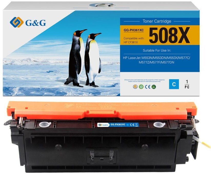 G&G XL-Toner kompatybilny z HP CF361X/ 508X