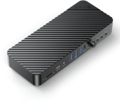 Orico USB-C 10 Gbps, 2x DP 4K, HDMI 4K, PD 60W, 36x USB-A, karty SD, audio (DKA20-V1-EU-BK-EP)