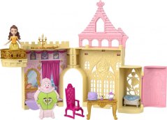 Mattel Disney Princess Malá Bábika Bella i zamek