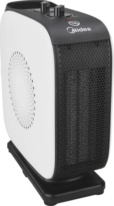 Midea Midea Compact PTC Fan Heater | NTY15-19CA | Fan heater | 1500 W | Number of power levels 2 | Suitable for rooms up to 10 m | White/Black one size