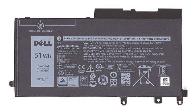 Dell BTRY PRI 51WHR 3C LITH BYD