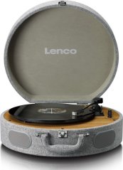 Lenco Lenco LS-66GY - gramofon z Reproduktorami i wkładką AT-3600