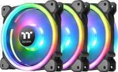 Thermaltake Riing Trio 14 LED RGB Plus 3-pack + Hub (CL-F077-PL14SW-A)