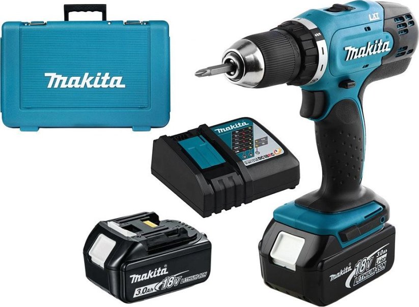 Makita DDF453RFE 18 V 2 x akumulátor 3 Ah