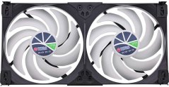 Titan Titan TTC-SC22(B)/V2+ Kühlschrank-Doppellüfter 120x25mm IP55 für Camping