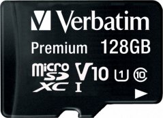 Verbatim Premium MicroSDXC 128 GB Class 10 U1 V10 (44085)
