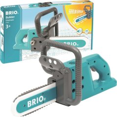 Brio Builder chainsaw, construction toy