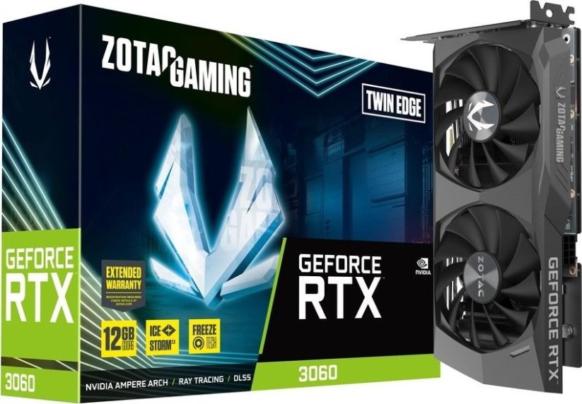 Zotac GeForce RTX 3060 Twin Edge 12GB GDDR6 (ZT-A30600E-10M)