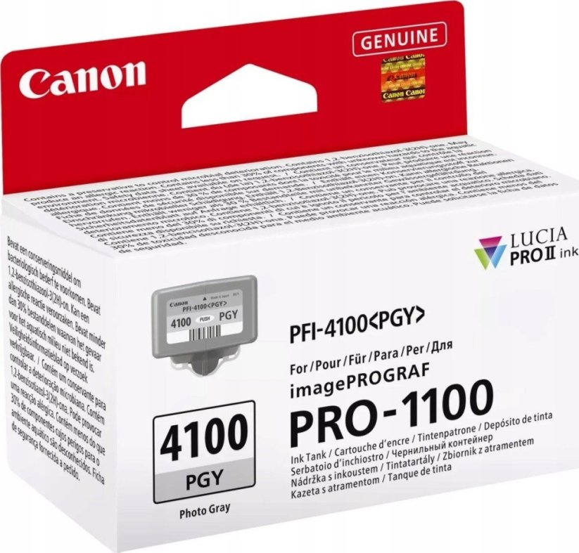 Canon Toner PFI-4100 PGY Photo Sivý 6784C001