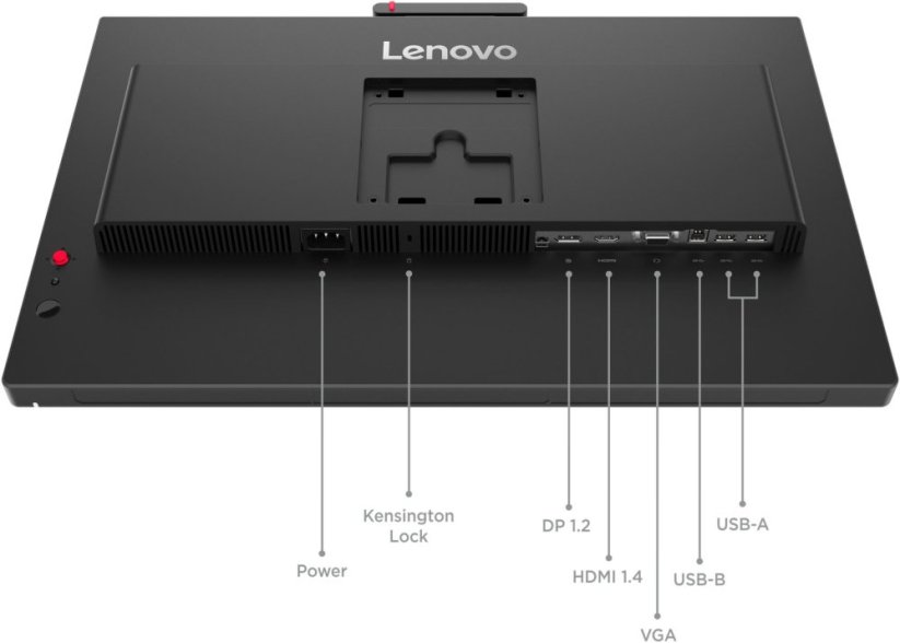 Lenovo ThinkVision T27QD-4v LED display 68,6 cm (27") 2560 x 1440 px Quad HD LCD Čierny