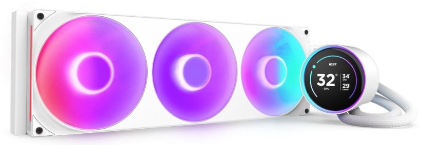 Nzxt Kraken Elite 420 RGB White (RL-KR42E-W2)