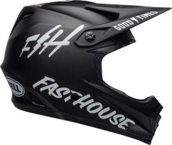 Bell Prilba na celú tvár FULL-9 FUSION MIPS fasthouse matte black white r. XS (51-53 cm)