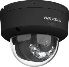 Hikvision 4 MP SMART HYBRID LIGHT WITH COLORVU 3.0 FIXED DOME NETWORK CAMERA (BLACK)