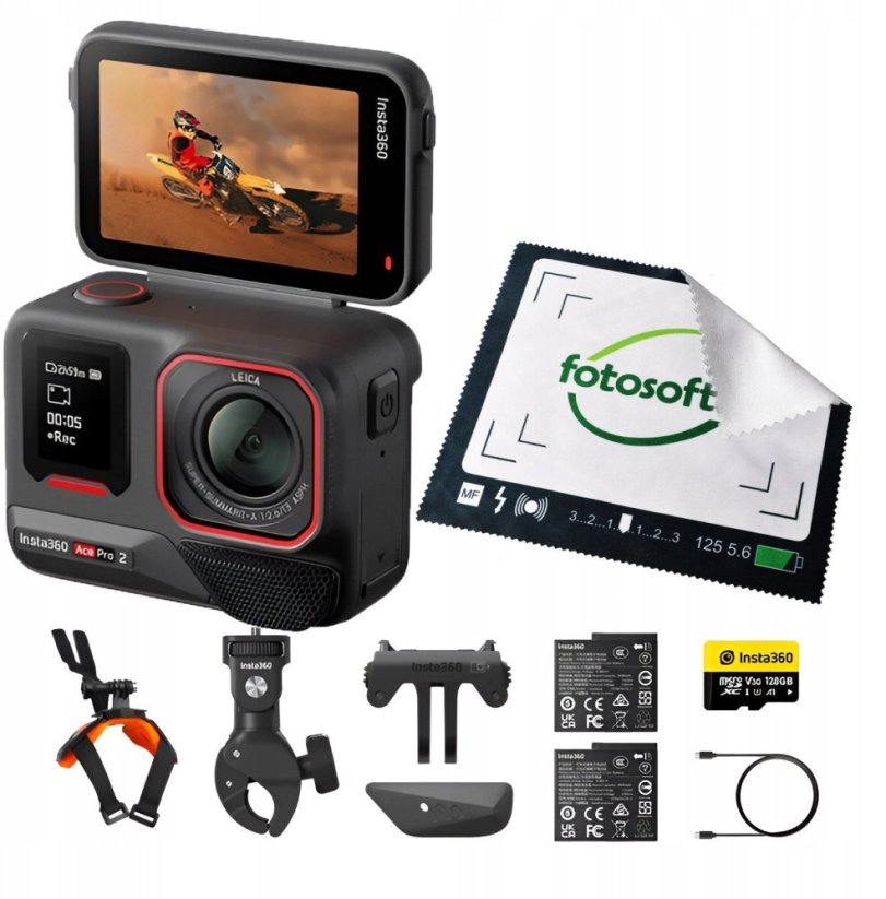 Insta360 Ace Pro 2 Moto Combo Čierna
