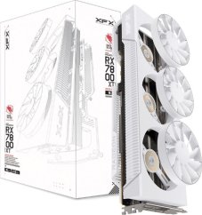 XFX Qicksilver Radeon RX 7800 XT Magnetic Air Gaming Arctic White 16GB GDDR6 (RX-78TMAIRW9)