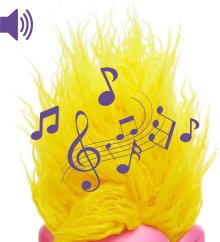 MGA Dainuojanti lėlė DreamWorks Trolls Band Together Rainbow HairTunes
