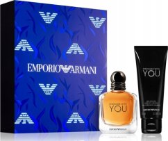 Giorgio Armani Armani Stronger With You rinkinys vyrams (EDT, 50 ml + dušo želė, 75 ml ) MEN