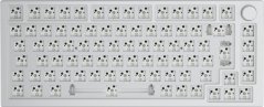 Glorious PC Gaming Race Glorious GMMK Pro White Ice 75% TKL Tastatur - Barebone, ISO-Layout, silber