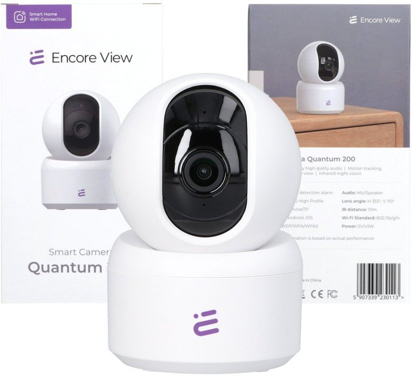 Dahua Technology Nowa inteligentna kamera domowa WiFi PTZ 4Mpx SHD 3x Zoom IR night vision USB-C Quantum 200 Encore View