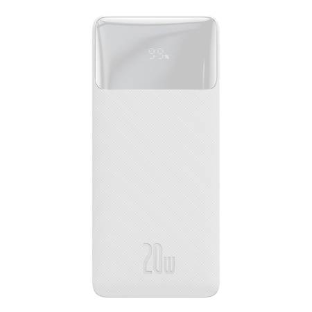 Baseus Bipow Digital Display 20W 30000mAh Biely
