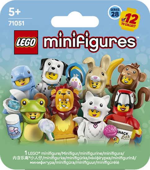 LEGO Minifigúrky Zvieratá Séria 28 36 dielikov (71051)