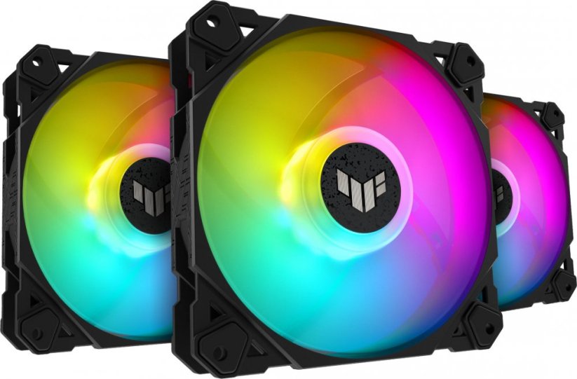 Asus TUF Gaming TF120 ARGB 3-pack + Hub (90DA0030-B09030)