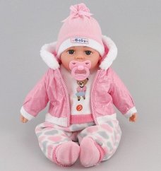Adar Bábika z polskim dźwiękiem 45cm w worku