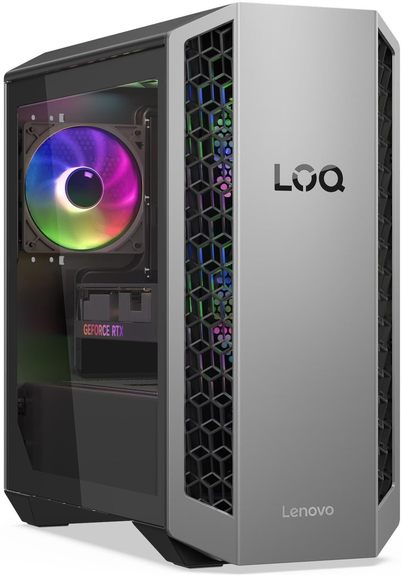 Lenovo LOQ Tower 26ADR10, Ryzen 7 8745HX, 16 GB, RTX 5050, 512 GB M.2 PCIe Windows 11 Home