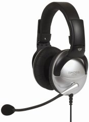 Koss Koss | Ausinės | SB45 | su laidu | Ant ausų uždedamos | Mikrofonas | Noise canceling | Sidabrinis/Juodas