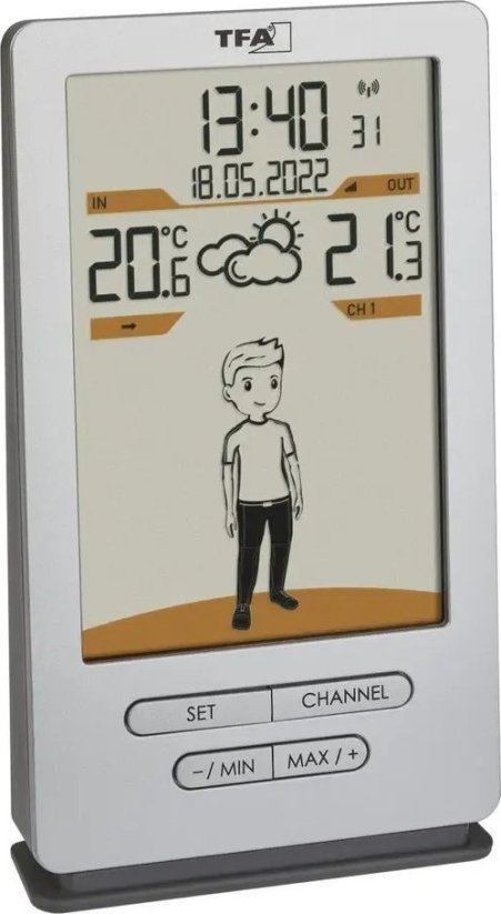 TFA TFA 35.1166.54  WEATHER JACK Wireless Weather Station