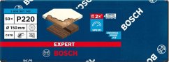 Bosch Bosch Expert C470 sanding sheet, 150mm, K220 multi-hole (50 pieces, for eccentric sanders)
