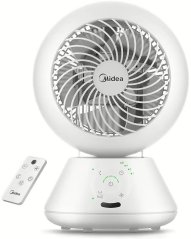 Midea Midea Fan | MDF24JRW TurboForce | Table Fan | White | Number of speeds 5 | Oscilrokovion | Remote control