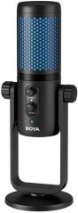 Boya Bezprzewodowy BY-PM740 z 4 charakterystykami kierunkowymi 2.4 GHz mini jack 3.5 mm USB-A - czarny (6974700654549)