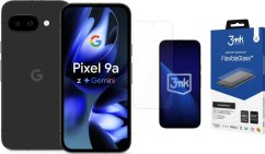 Google Pixel 9A 5G 8/256GB Czarny (GA09566-GB) + FlexibleGlass