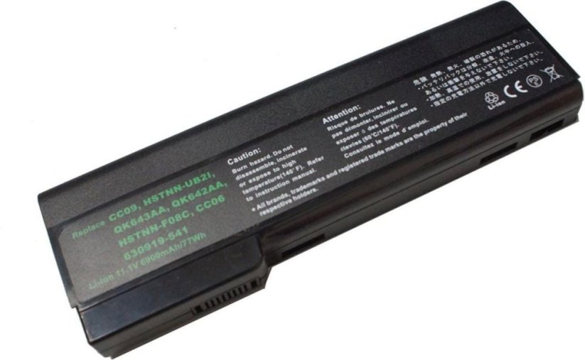 MicroBattery 9 Cell, Li-ion, 11.1V, 7800 mAh, 87 Wh (MBI51993)
