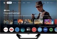 Strong Strong SRT32HG6733C televízor81,3 cm (32") HD Smart TV Wi-Fi Čierny 200 cd/m²