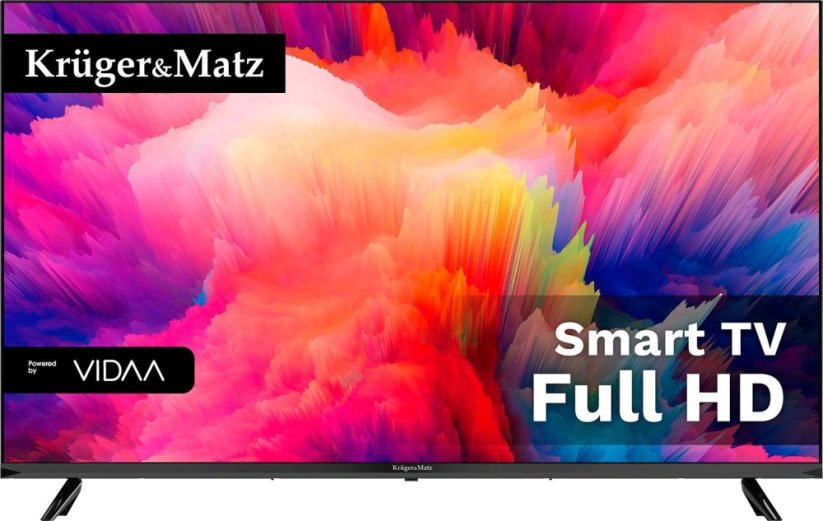 Kruger&Matz televízorKruger&amp;Matz 43" FHD smart DVB-T2/S2 H.265 Hevc