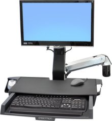 Ergotron ERGOTRON StyleView Sit-Stand Combo Arm with Worksurface polished - 45-260-026