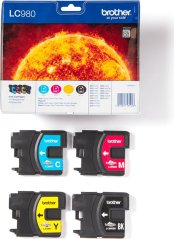 Brother Sada Tonery CMYK LC-980VALBP