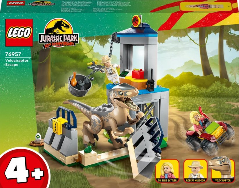 LEGO Jurassic World Ucieczka welociraptora (76957)