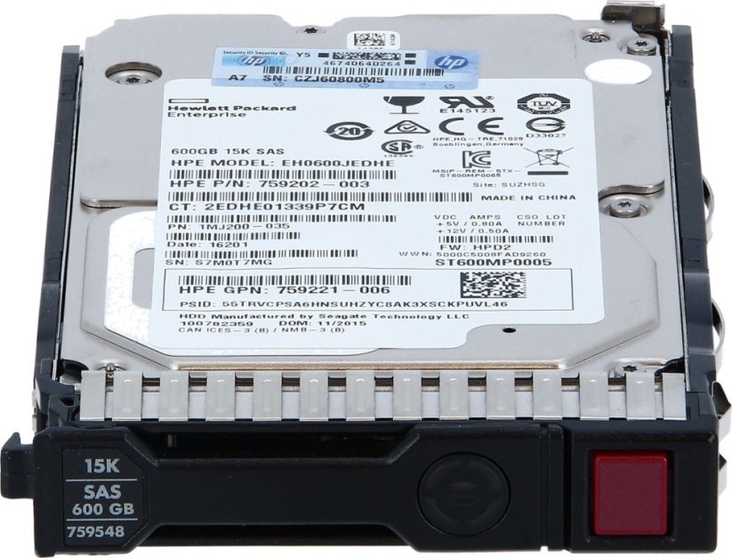 HP 600GB 2.5'' SAS-1 (3Gb/s)  (759548-001)
