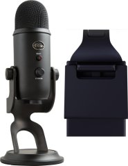 Blue Yeti USB Blackout (988-000229) + Lampa Litra Glow
